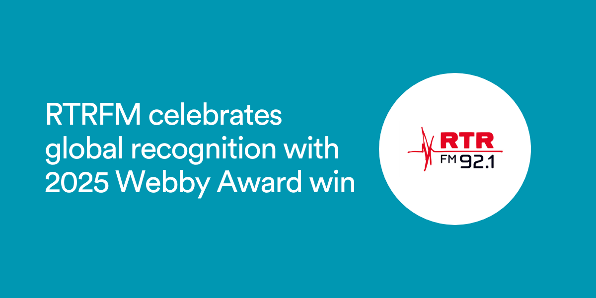 RTRFM celebrates global recognition with 2025 Webby Award win